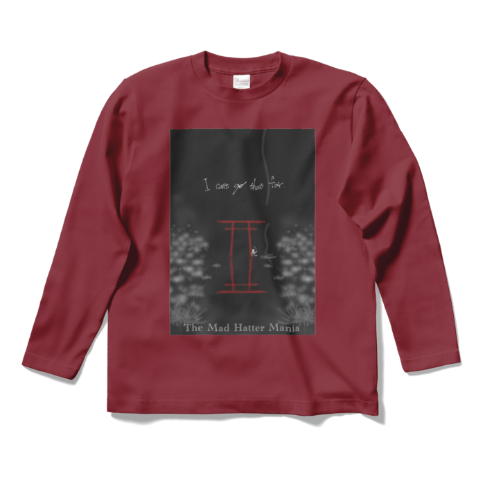 ロングスリーブTシャツ - S - バーガンディ