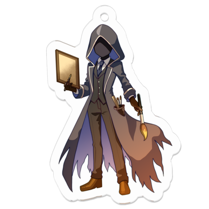 アクリルキーホルダー　50 x 50 (mm)