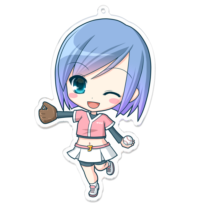 アクリルキーホルダー - 100 x 100 (mm)