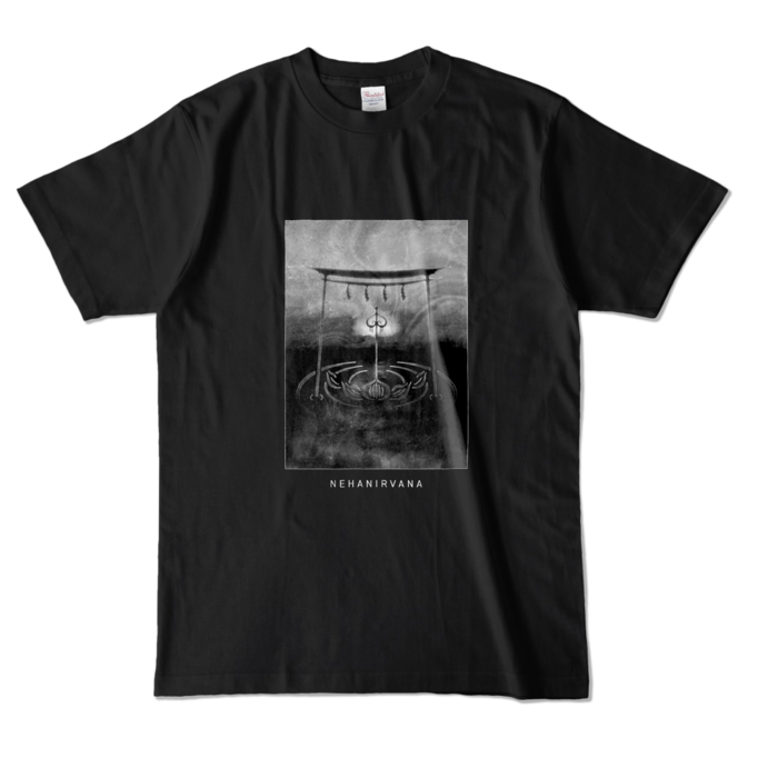 NEHAN LOTUS TEE / BLACK / L