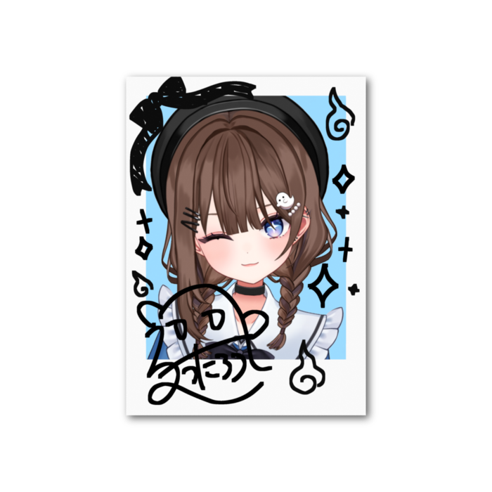 フォト風カード - 縦 - 両面