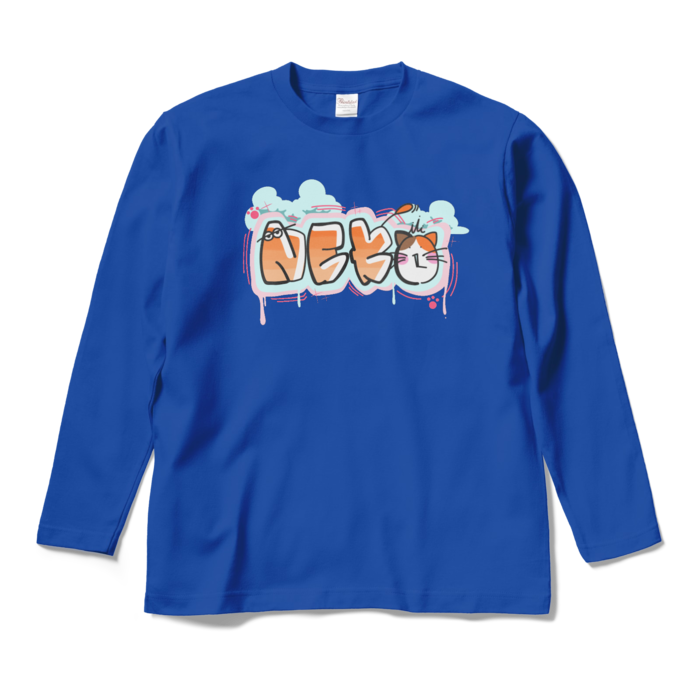 ロングスリーブTシャツ - M - ロイヤルブルー