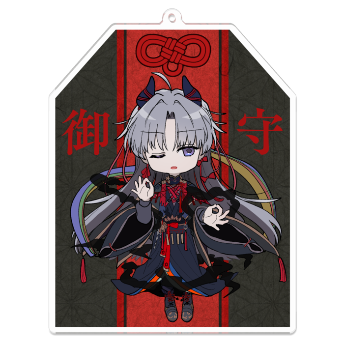アクリルキーホルダー - 100 x 100 (mm)