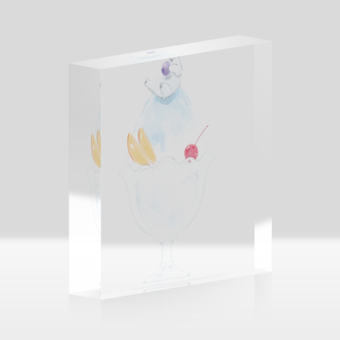 アクリルブロック - 100x100mm