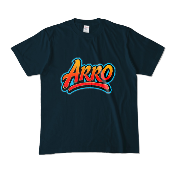 Color T-shirt - M - Navy