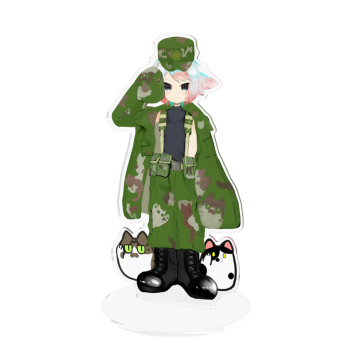 アクリルフィギュア - 160x160mm
