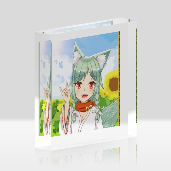 アクリルブロック - 100x100mm