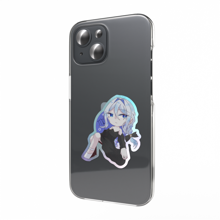 【スピカ】オーロラスマホステッカー 