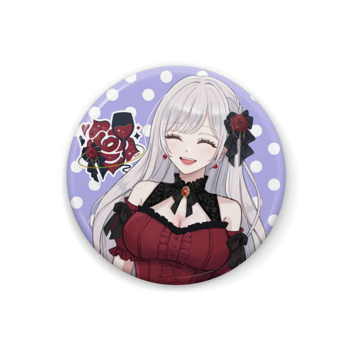 スマイルルーシャ　缶バッジ - 32mm