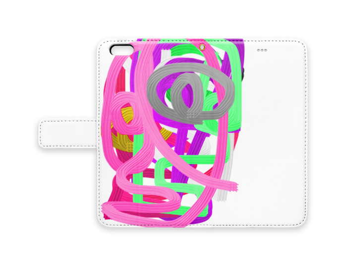 手帳型iPhoneケース - iPhone6 Plus - ストラップ穴 あり