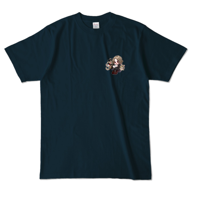 カラーTシャツ - L - ネイビー (濃色)