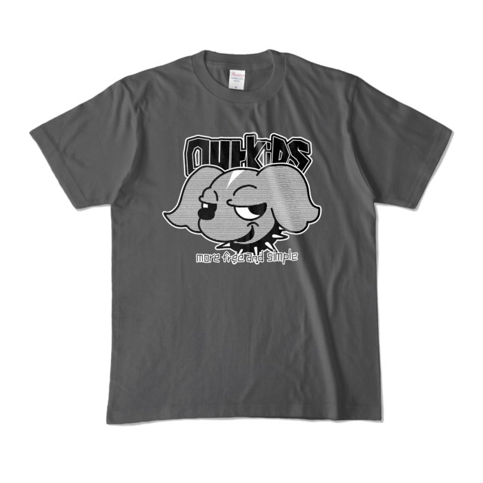 カラーTシャツ - M - チャコール (濃色)