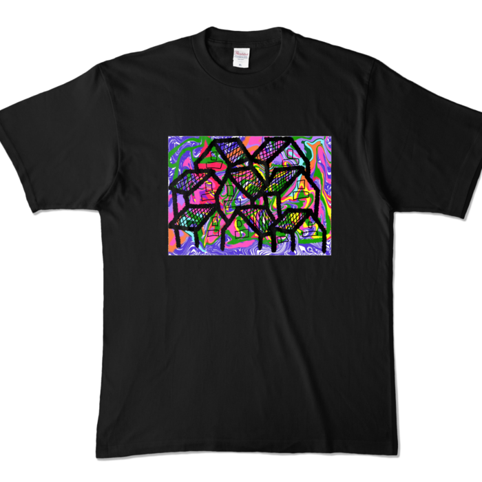 カラーTシャツ - XL - ブラック (濃色)