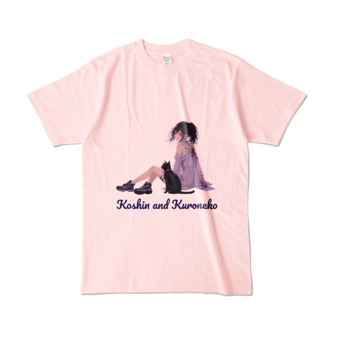 カラーTシャツ - L - ライトピンク (淡色)