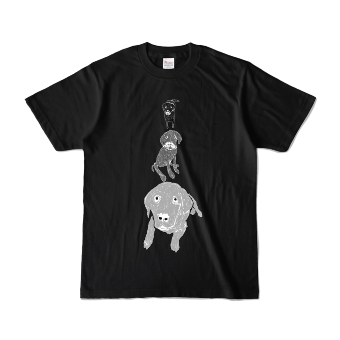 カラーTシャツ - S - ブラック (濃色)