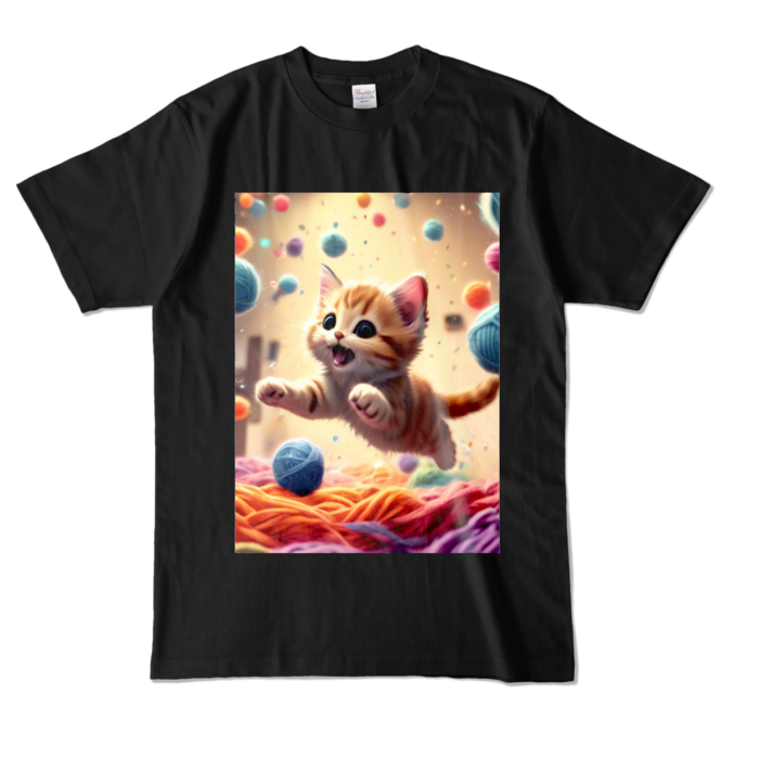 カラーTシャツ - L - ブラック (濃色)