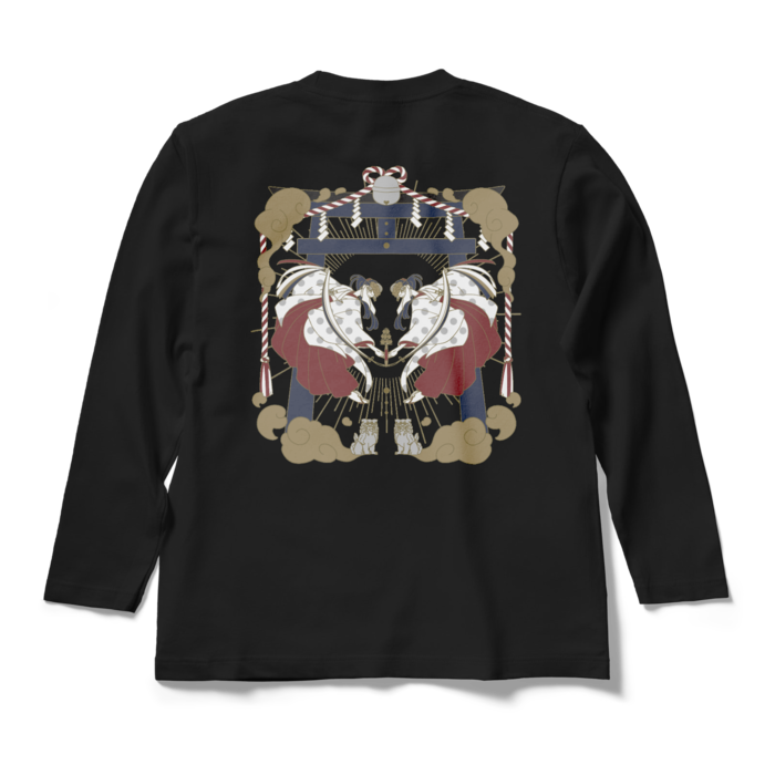 ロングスリーブTシャツ - M - ブラック