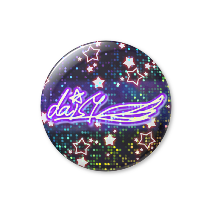 ホログラム缶バッジ - 44mm(カラー3)