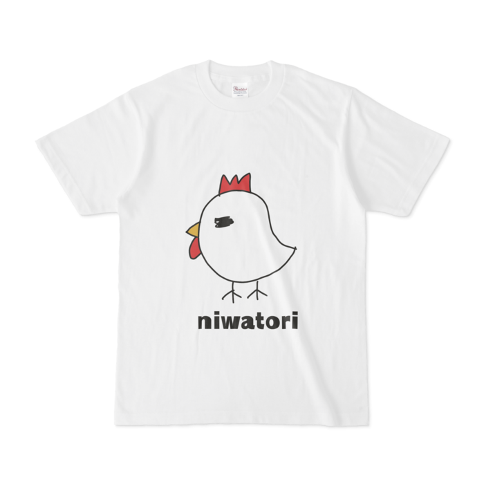 にわとりTシャツ - たまぽよ - BOOTH