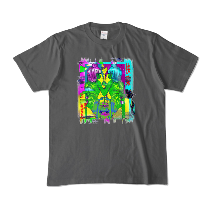 カラーTシャツ - M - チャコール (濃色)