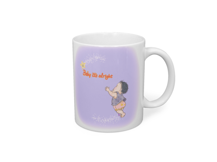 マグカップ - 直径 8 cm / 高さ 9.5 cm