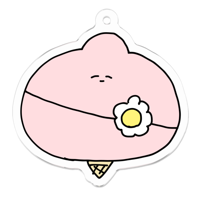 アクリルキーホルダー - 50 x 50 (mm)