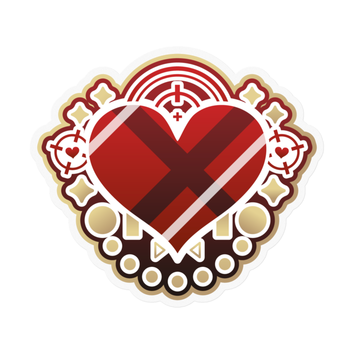 ステッカー - 100 x 100 (mm)