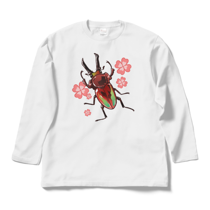 ロングスリーブTシャツ - L - ホワイト(7)