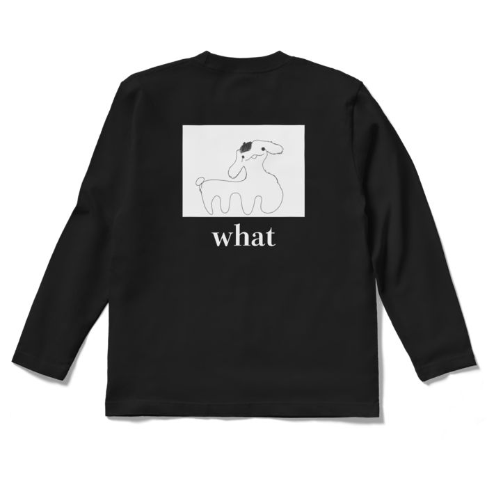 ロングスリーブTシャツ - S - ブラック