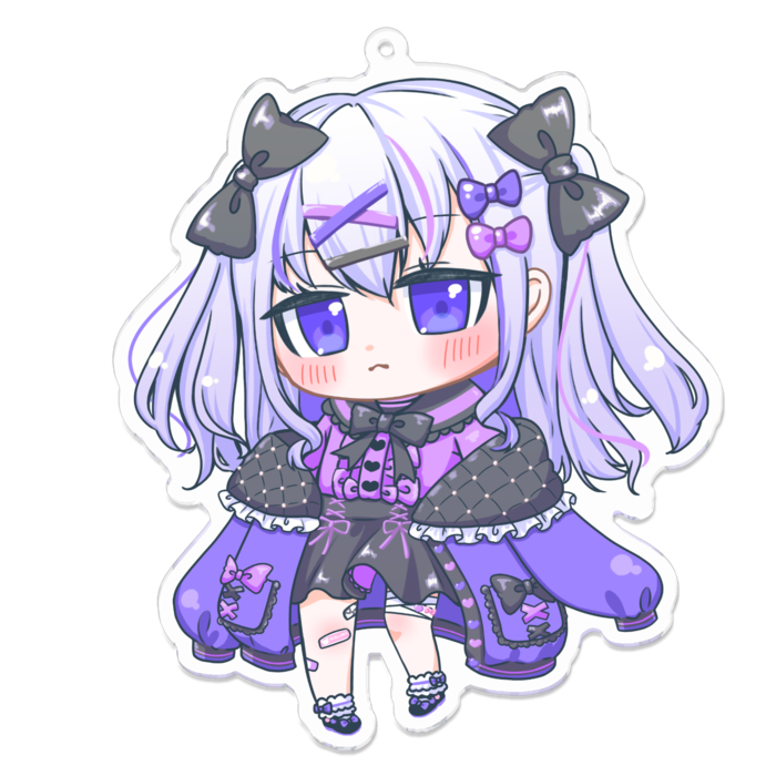 アクリルキーホルダー - 100 x 100 (mm)