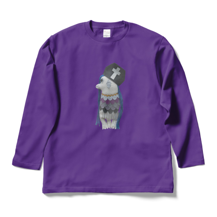 ロングスリーブTシャツ - L - パープル