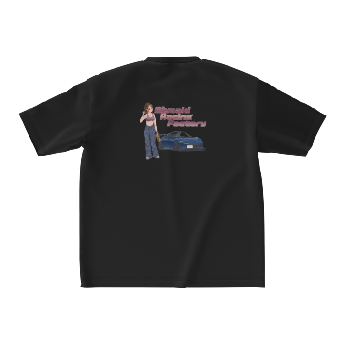 ビッグシルエットTシャツ - M - 背面