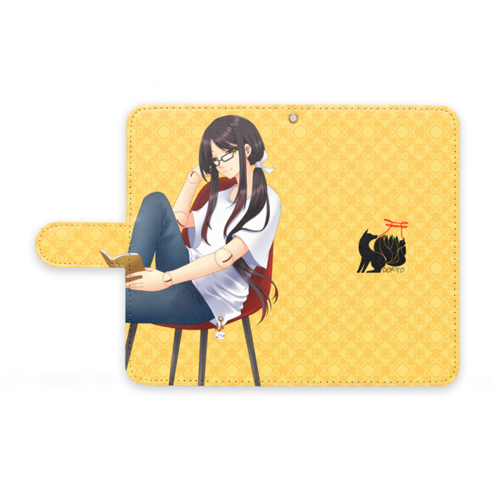 手帳型Androidケース - M - ストラップ穴 あり
