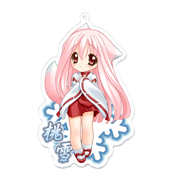 アクリルキーホルダー - 100 x 100 (mm)