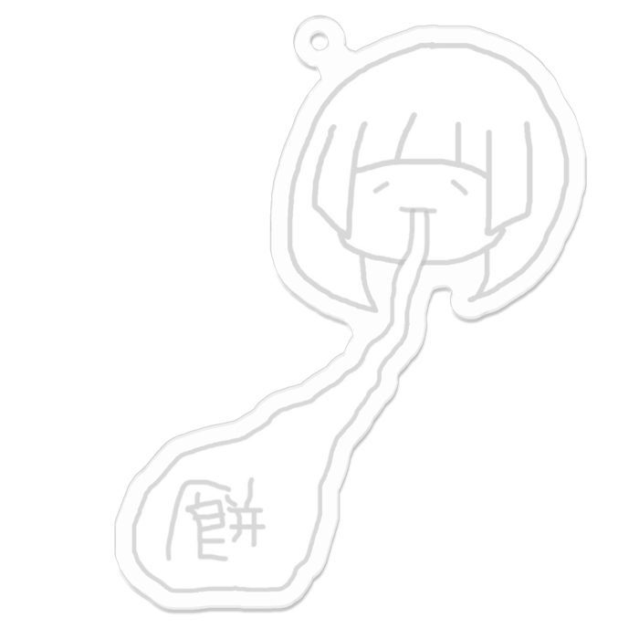 アクリルキーホルダー - 70 x 70 (mm)