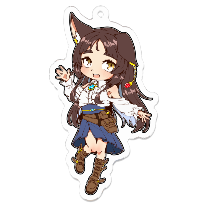 アクリルキーホルダー - 70 x 70 (mm)