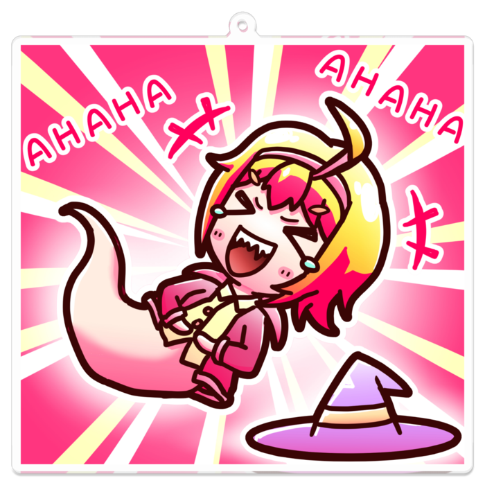 アクリルキーホルダー - 100 x 100 (mm)
