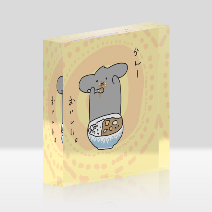 アクリルブロック - 100x100mm