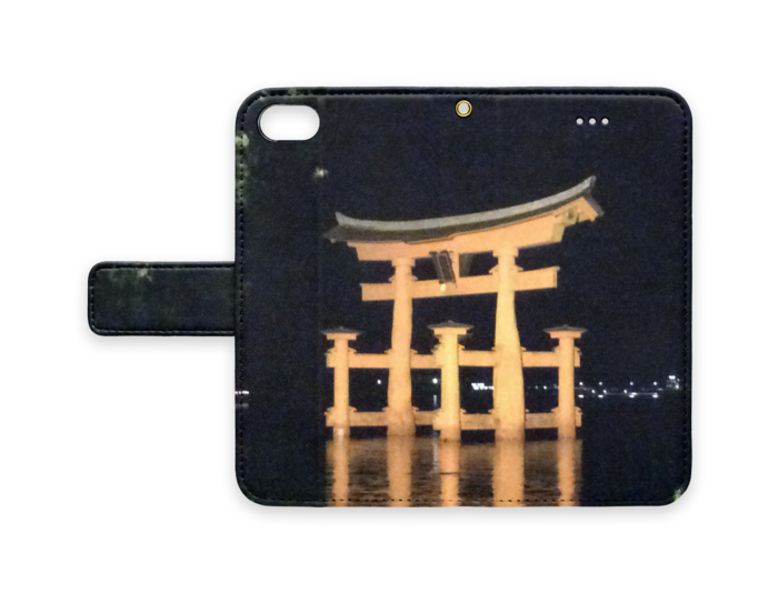 手帳型iPhoneケース - iPhone 8 / 7 - ストラップ穴 あり