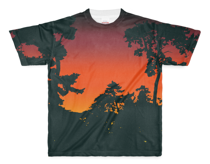 フルグラフィックTシャツ - M - 両面印刷