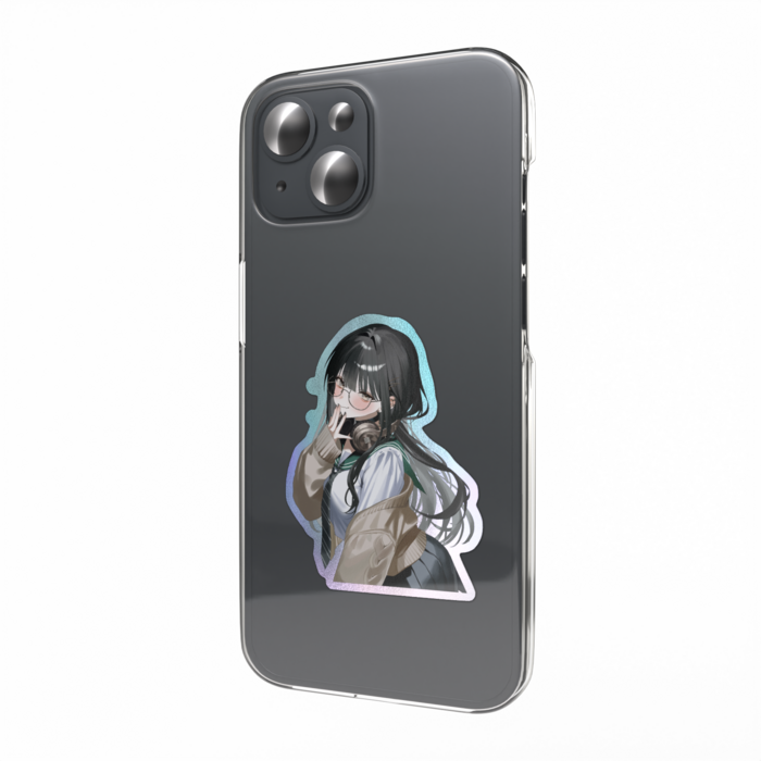 オーロラスマホステッカー - W55 × H91mm 以内
