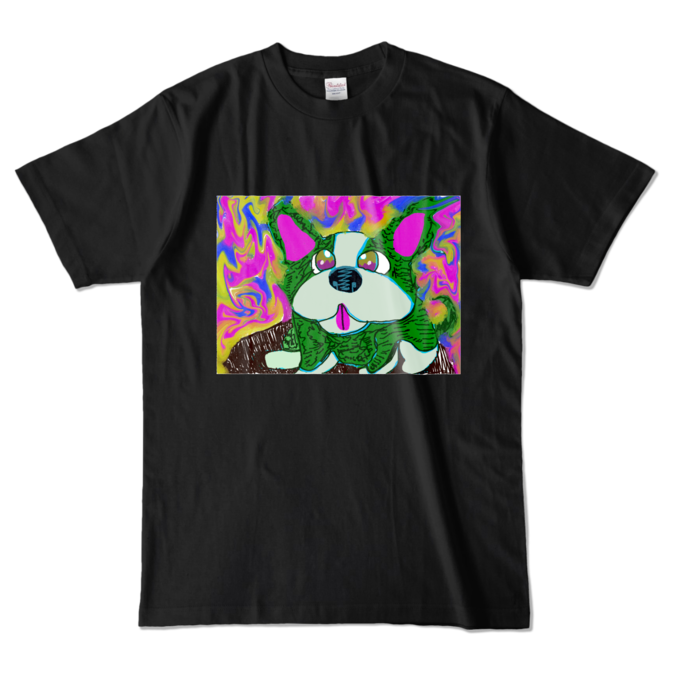 カラーTシャツ - L - ブラック (濃色)