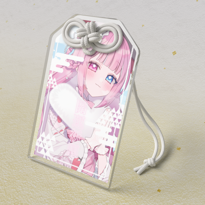 アクリルお守り - 50 × 80mm