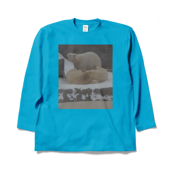 ロングスリーブTシャツ - XL - ターコイズ