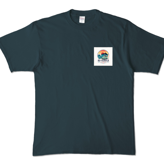 カラーTシャツ - XL - デニム (濃色)
