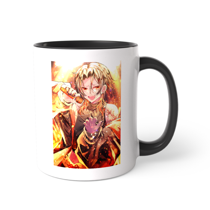 ツートンカラーマグカップ - 直径 8.2cm / 高さ 9.5cm