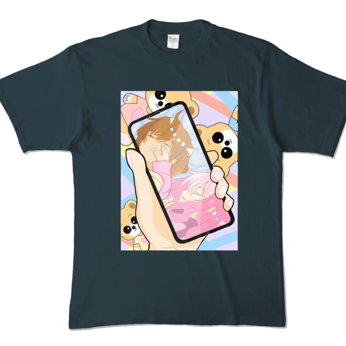 カラーTシャツ - XL - デニム (濃色)