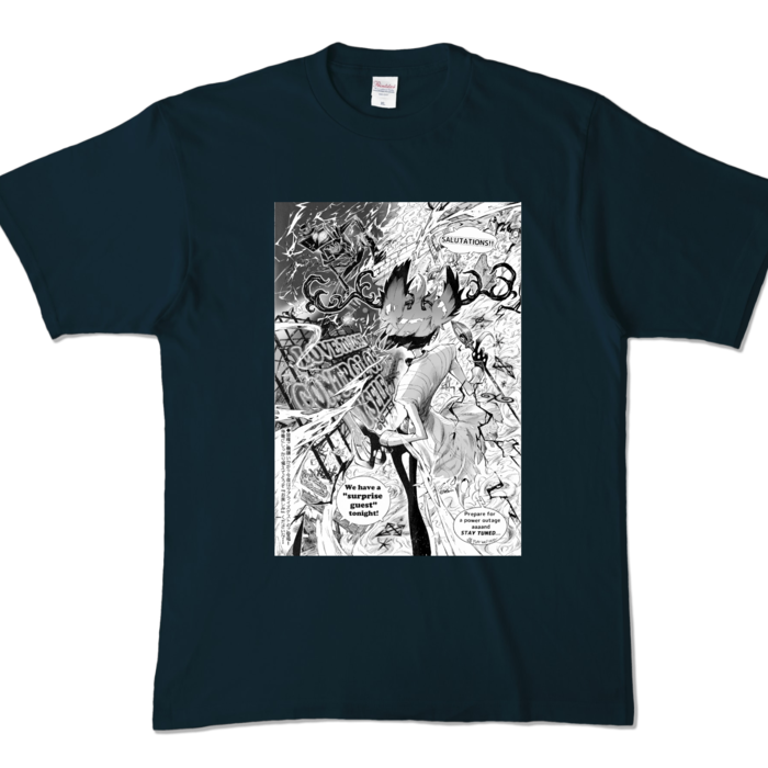 カラーTシャツ - XL - ネイビー (濃色)