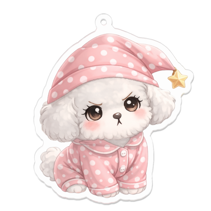 アクリルキーホルダー - 70 x 70 (mm)