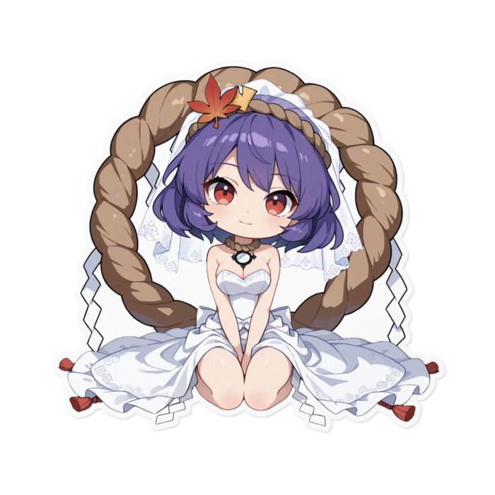 ステッカー - 160 x 160 (mm)(キャラのみ)